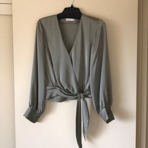 Date-Night Silky Blouse